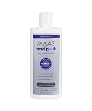 Maas Metal Polish, 8-Ounce - Clean Shine and Polish Safe Protective Prevent Tarnish