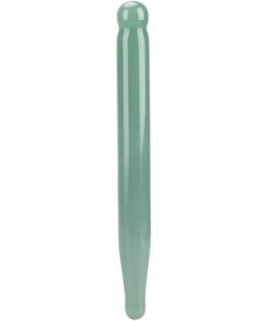 Natural Stone Gua Sha Scraping Massage Tool - Polished Quartz Stick for Health & Relaxation (Green) | International Shipping - Buy Online on GoSupps.com