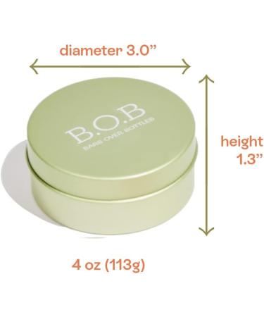 B.O.B BARS OVER BOTTLES Travel Tin Case - Zero Waste Shampoo and Conditioner Container | Eco-friendly Aluminum Soap Saver | Recyclable & Green - Buy Online on GoSupps.com