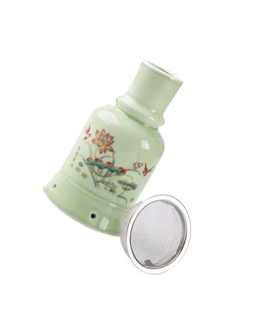 1 set of moxibusion pot conical holder holder for moxibusion sticks Schaub tool T-tool Moxibustion can be portable burner moxa moxibusion delivers deliveries ceramic conical