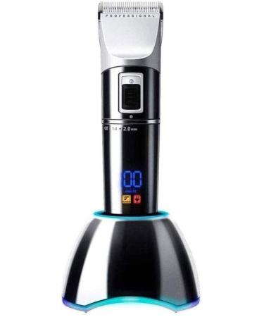 Professional Hair Clippers Cordless Hair Trimmer Rechargeable Beard Trimmer Electric LED Display Haircut Kit for Men and Family Use with Charging Dock 4 Guide Combs Ideal Gift