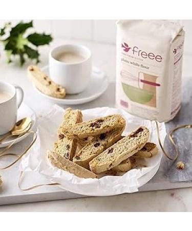 Freee Gluten Free Plain White Flour 1kg A blend of naturally gluten free flours Home Baking Free from Gluten Kosher - KLBD Parve  - Buy Online on GoSupps.com