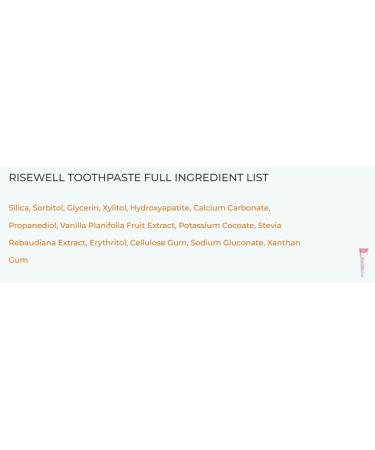 Risewell Kids Mineral Toothpaste - Cake Batter Flavor (3.4 oz) | Vegan & Gluten-Free - Buy Online on GoSupps.com