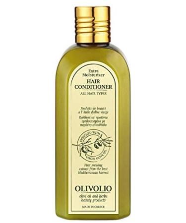 Olivolio 95% natural hair rinse/conditioner with 100% organic extra virgin olive oil - without mineral oil and parabens - 200 ml