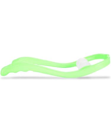 Neck Massager & Scooter Ball - Self-Massage Tool for Shoulder & Back Pain Relief (Green) | International Shipping - Buy Online on GoSupps.com
