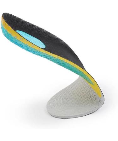 Buy Silicone Foam Orthotic Insoles for Men & Women - Soft Running Shoe Support Cushion Pad for Flatfoot - Large Size - Buy Online on GoSupps.com