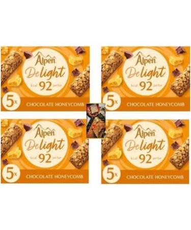 Alpen Delight Cereal Bars Chocolate Honeycomb x4 Packs and Kitchenfella Top Movie Night Treats - Buy Online on GoSupps.com