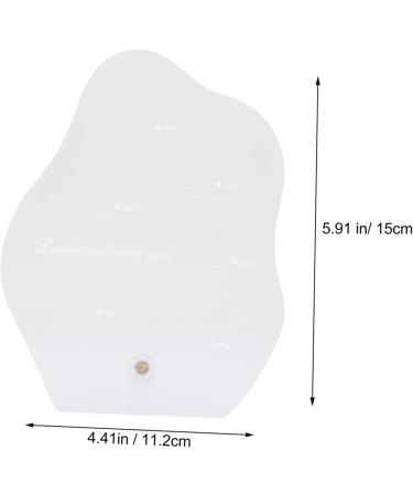 Nail Art Display Stand Acrylic Nail Art Display Frame Nail Practice Board Color Card Display Board Nail Art Board Clear Nail Gel Manicure Showing Board Mini Exercise Board White White 15x11.2cm - Buy Online on GoSupps.com