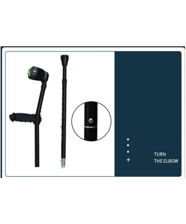 Arm Crutches Fracture Lightweight Telescopic Underarm Crutches Folding Elbow Crutches Portable Walker (Color : Schwarz Size : Folding Model) Smooth Sailing - Buy Online on GoSupps.com