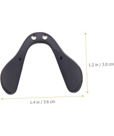 Plafope Silicone Nose Pads for Glasses - 4 Pack Comfortable Support for Sunglasses & Cycling Glasses Windproof Rubber Holder for Kids and Adults - Buy Online on GoSupps.com