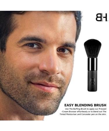 Benny Hancock BEAUTY | Bronzer Buffing Brush - Synthetic Bristles Precise Application for Professional Results Ideal for Bronzing | Vegan & Cruelty-Free Makeup Brush - Buy Online on GoSupps.com