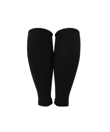 Mobestech Compression Socks - Calf Sleeves for Football & Night Runs | Large Black - Buy Online on GoSupps.com
