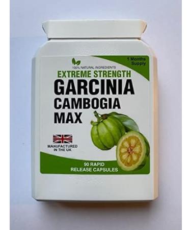 90 Garcinia Cambogia & Green Tea Extract Weight Loss Pills + Free Dieting Tips - Buy Online on GoSupps.com