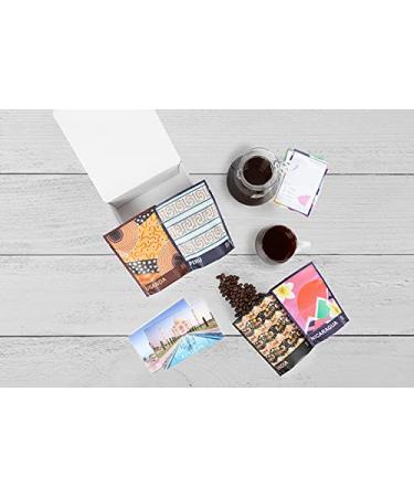 Atlas Coffee Club World of Coffee Sampler - Gourmet Gift Set | 4-Pack Variety Box of Best Single Origin Coffees | Freshly Ground - Buy Online on GoSupps.com