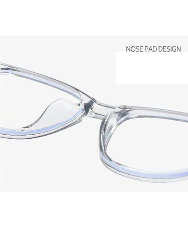 Buy Anti Eyestrain Blue Light Blocking Large Reading Glasses for Women | +150 Gray HD Computer Readers - Buy Online on GoSupps.com