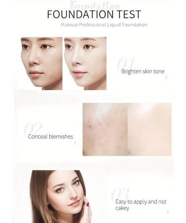 Liquid Foundation Natural Moisturizing Concealer - Natural Shine Finish - Full Coverage - Buildable Lightweight Foundation for Sensitive & Dry Skin 0.1 fl. oz. - Buy Online on GoSupps.com