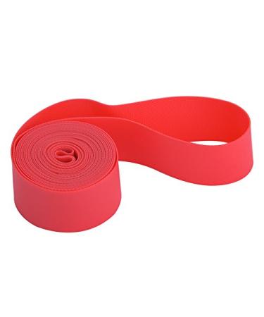 Mumusuki Bicycle Inner Tube Tyre Protection Pad Liner Bike Tire Rim Tape Sports Outdoor Red 4Sizes PVC 2PCS/Set 24inch