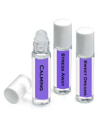 Simply Essential Relaxing Aromatherapy Pulse Point Roller Ball 10ml roll on Set of 3