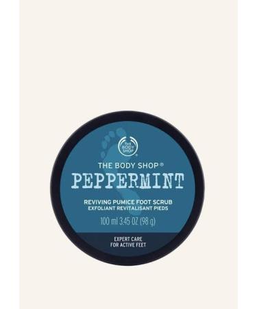 THE BODY SHO'P Peppermint Soothing Foot Scrub-100ML For active feet. Cooling exfoliation. Vegan