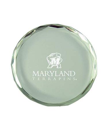 University of Maryland-Crystal Paper Weight