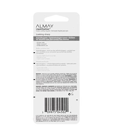 Almay Liquid Eyeliner Brown 222 - 0.1 oz | Long-Lasting Formula - Buy Online on GoSupps.com