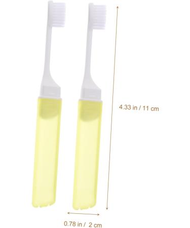 8pcs Foldable Toothbrush Set - Soft Bristles Travel-Friendly Perfect Gift | Buy Now Worldwide Shipping - Buy Online on GoSupps.com