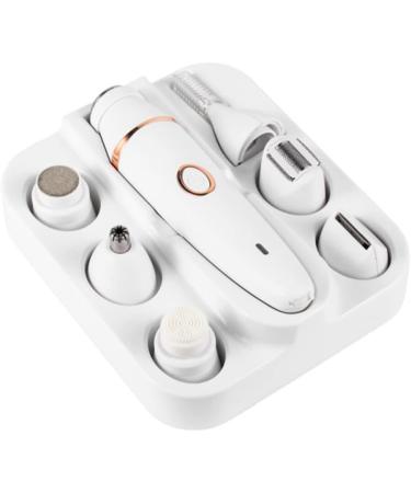 Fomiyes 2PC Hair Removal Tool Set - Painless Electric Bikini Trimmer for Women - Shaving & Cleaning - 14x4cm - Perfect for Smooth Skin - Buy Online on GoSupps.com