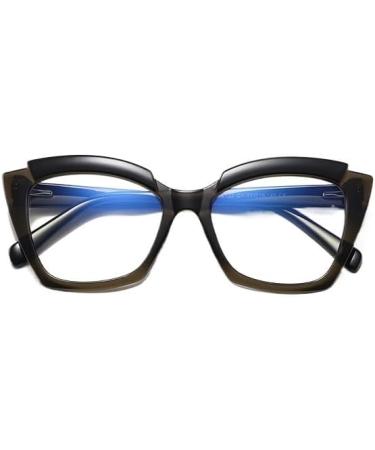 Anti Eye Strain Blue Light Blocking Reading Glasses | 1.00 C1 Flat TR Frame for Comfort & Style - Buy Online on GoSupps.com