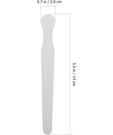 Heallily 10-Pack Stainless Steel Tongue Cleaning Tools | Tongue Brush Spoon & Spatula | Dental Hygiene & Eye Cream Applicators | Durable Manual Design - Buy Online on GoSupps.com