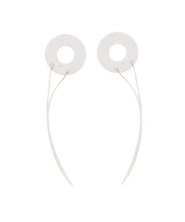 MAGICLULU 2pcs Ceramic Coil Replacement Tools for Mechanics Hairdressing Machine Part Appliance Ceramic Heating Coil Curling Iron Heated Curlers Utensil Ceramics Modeling Hair Clipper White 9.5X2.5CM White