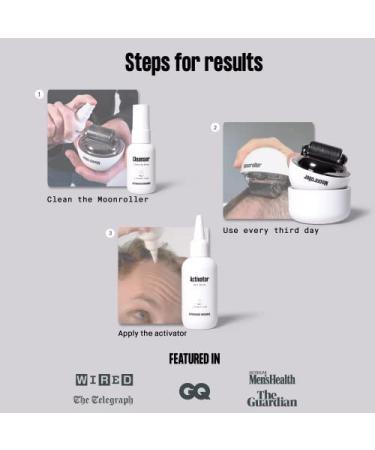 Copenhagen Grooming Hair Growth Accelerator Set for Men | Serum Derma Roller & Cleaner | 250 Days Stock - Buy Online on GoSupps.com