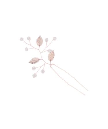 DOITOOL 2pcs Hair Clip Hairpin Hair Clips Tiara Headdress U-shaped Hair Stick Hair Stick Bride Korean Accessories