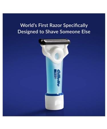 Buy Gillette TREO Caregiver Razor with Built-in Shave Gel - 8 ct | International Shipping Available - Buy Online on GoSupps.com