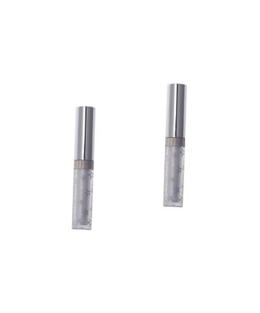 Mipcase 2pcs Pearlescent Eyeshadow Glow Eye Powder Glitter Eyeshadow Liquid Eyeshadow Eye Shadow Shine