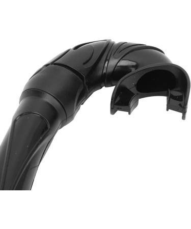 Portable Snorkeling Breathing Tube - Comfortable PVC/Silicone Lightweight Design for Adults & Children - Ideal for Free Diving (Black) - Buy Online on GoSupps.com