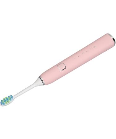 Smart Toothbrush - Powerful Lightweight Electric Toothbrush IPX7 Waterproof Travel-Friendly with 2 Heads (Pink - Buy Online on GoSupps.com