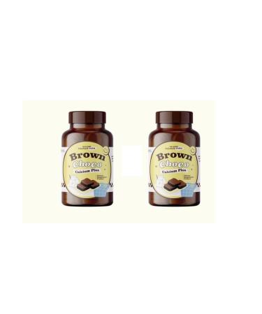 Generic (Pack of 2) Brown Cocoa Calcium Plus 20 Tablets nakarad Store