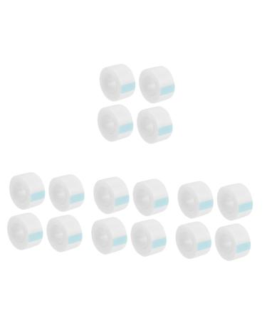 POPETPOP White Tape 16 Rolls Medical Tape Clear Gaffer Tape White Painters Tape Adhesive Tape Eyes Double Eyelid Sticker