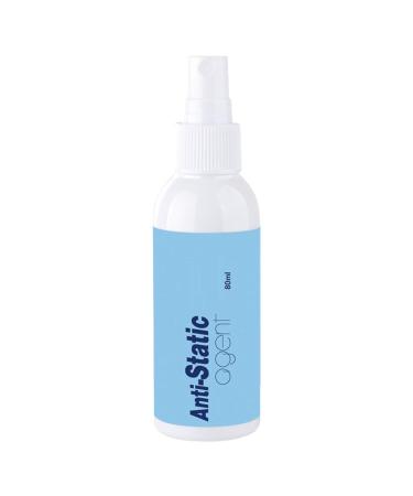 Anti Static Spray for Clothes Travel Size Hair Softener Static Cling Spray for Clothes Furniture Computer Car Carpet Static Remover Odorless Long Lasting Easy to Use 80ML 12b
