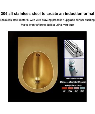Inodoro moderno para ba o inodoro suspendido de Acero inoxidable 304 para Hombres sanitarios de inducci n drenaje de pared inodoros p blicos Red Bronze Urinal - Buy Online on GoSupps.com