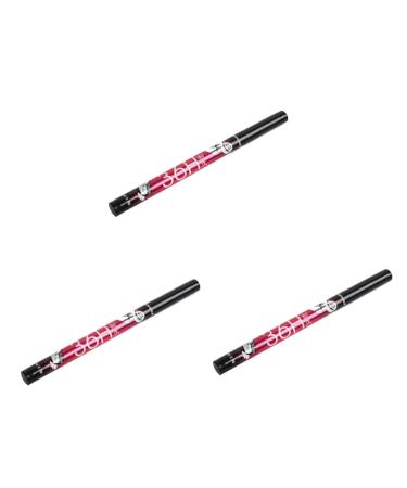 Beavorty 3pcs colored eyeliner eyeliner color eyeliner Liquid eyeliner makeup No smudge 1 count (Pack of 1) As Shownx3pcs