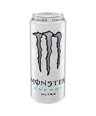 Monster - Energy Ultra - Energy Drink - 12 packs - 500 ml per pack - Energy Booster - Less sweet - Lighter in taste - No calories - High in caffeine