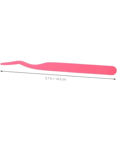Buy 2pcs Steel Tweezers - Portable Pink 14.5x2.8x1.2cm | International Shipping Available - Buy Online on GoSupps.com