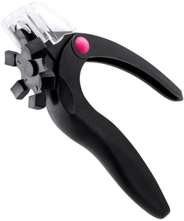 Acrylic Nail Clipper U Shaped Nail Edge Trimmers False Nail Tip Scissors Black - Buy Online on GoSupps.com