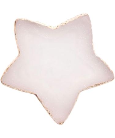 Resin Nail Art Palette Star Shaped Painting Color Mixing Plate Cosmetic Mixing Tools White Nail Tech Supplies - Buy Online on GoSupps.com