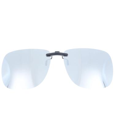 Silver mirrored clip on sun protection clip-on Montana Eyewear C3 - polarized + UV400