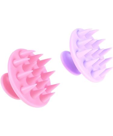 Magiclulu 6 STK Hair Massage Brushes - Silicone Shampoo Scalp Comb for Deep Cleaning & Meridian Therapy (3 Pieces) - Perfect for Hair & Skin Care - Buy Online on GoSupps.com