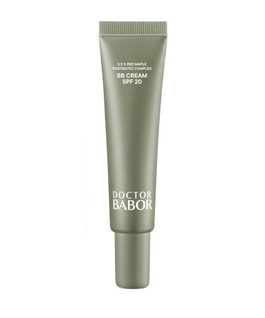 Doctor BABOR Microbiomic BB Cr me l g re SPF20 (40 ml) Maquillage vegan l ger avec protection solaire min rale Soin du visage teint pour un teint clatant et uniforme