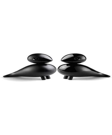 Kay Bojesen Lovebirds 1 pair figures 9 cm songbirds black black