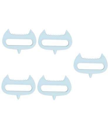 Beavorty 5st acupuncture massage device Hand massage device Head massage tools Silicone-acupuncture massage device Silicone massage device for the head hairbrush scalp tool peel brush